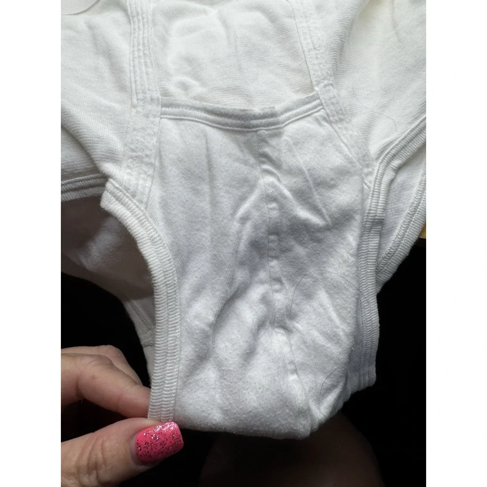 Jockey Men's Pouch Brief  4 Pack BNWOT size Large White